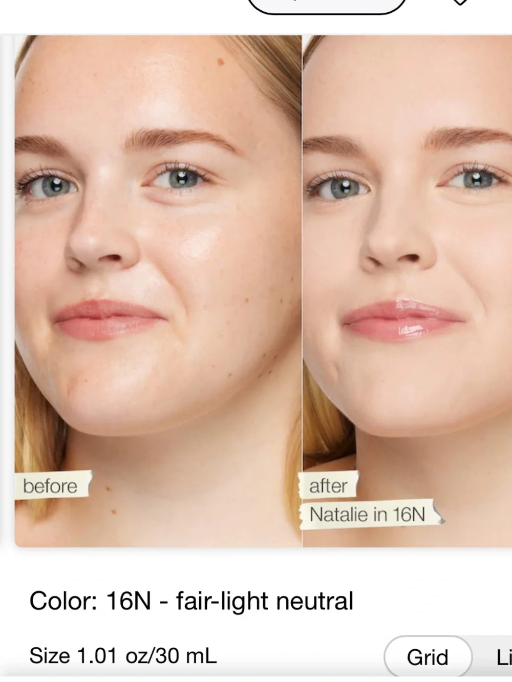 tarte Face Tape Foundation - Beige Bottle with Lilac Pump